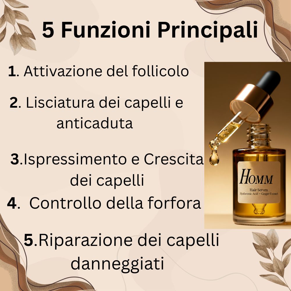HOMM™- Elixir Forza e Crescita Capelli