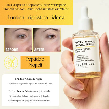 Peptide Propolis Renewal Serum — Rassoda, Leviga e Rinnova la Pelle