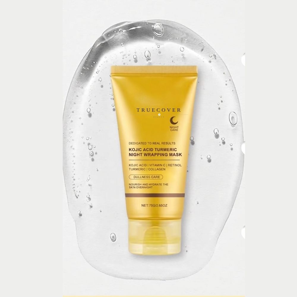 Maschera Notte Illuminante all'Acido Kojico e Curcuma