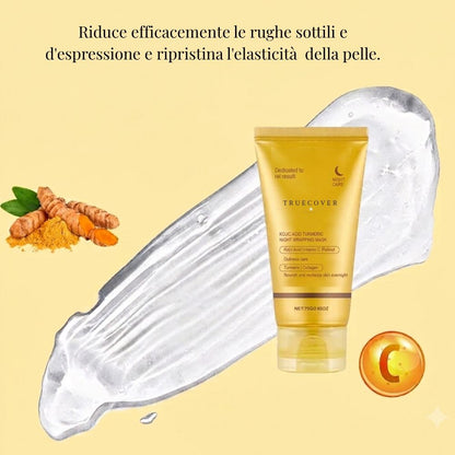 Maschera Notte Illuminante all'Acido Kojico e Curcuma