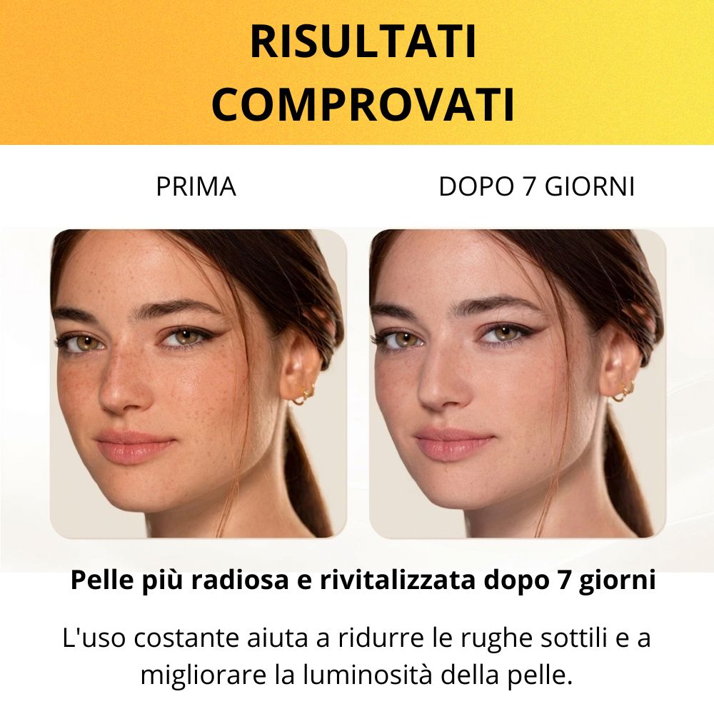 Crema Viso in Capsule alla Vitamina C - Effetto Lifting e Illuminante