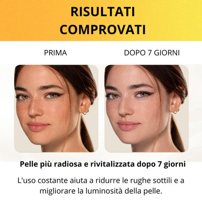 Crema Viso in Capsule alla Vitamina C - Effetto Lifting e Illuminante