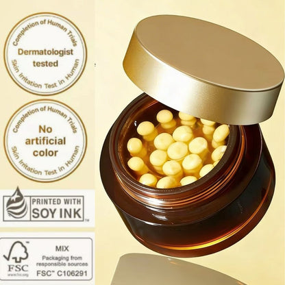 Crema Viso in Capsule alla Vitamina C - Effetto Lifting e Illuminante
